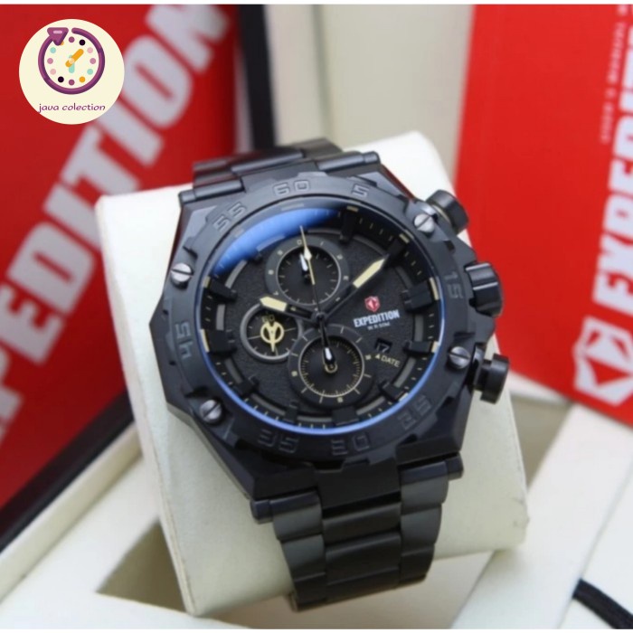 ✅Ori Expedition E6797 / 6797 Jam Tangan Pria Black Original Limited