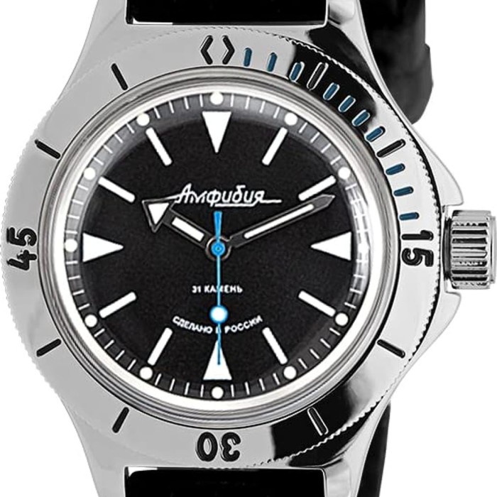 ✅Termurah Jam Tangan Made In Rusia Vostok Amphibia 120512 Automatic Limited