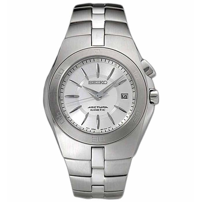 ✅Sale Jam Tangan Seiko Ska201 Arctura Kinetic Full Silver Terbaru