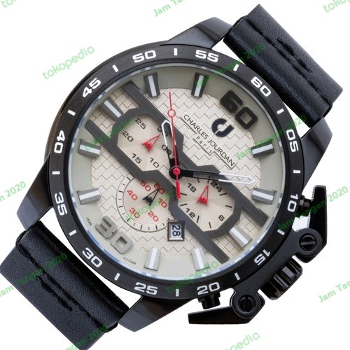 ✅Sale Jam Tangan Pria Original Charles Jourdan Cj1044-1725C Garansi Resmi Terbaru