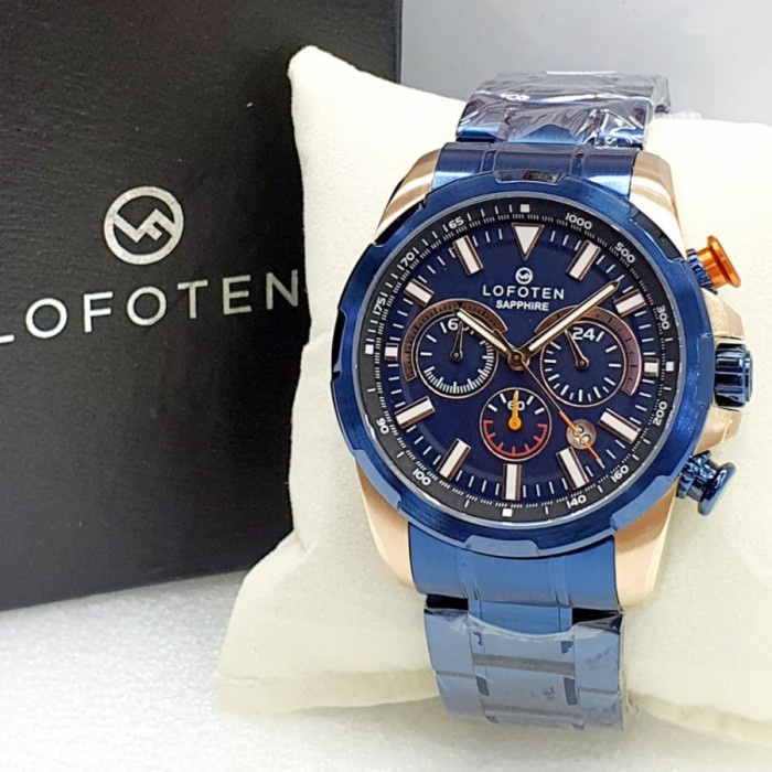 ✅Sale Jam Tangan Lofoten 6510 / Lofoten 6510Mb Blue Rg Ori Garansi 1 Th Berkualitas