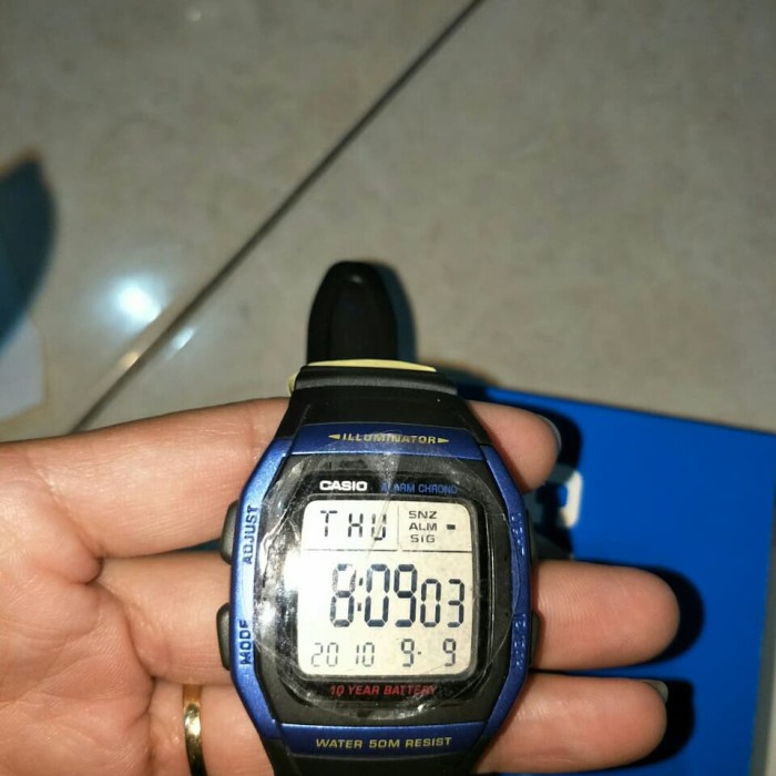 ✅Ori Casio Standard W-96H-2A Original Limited