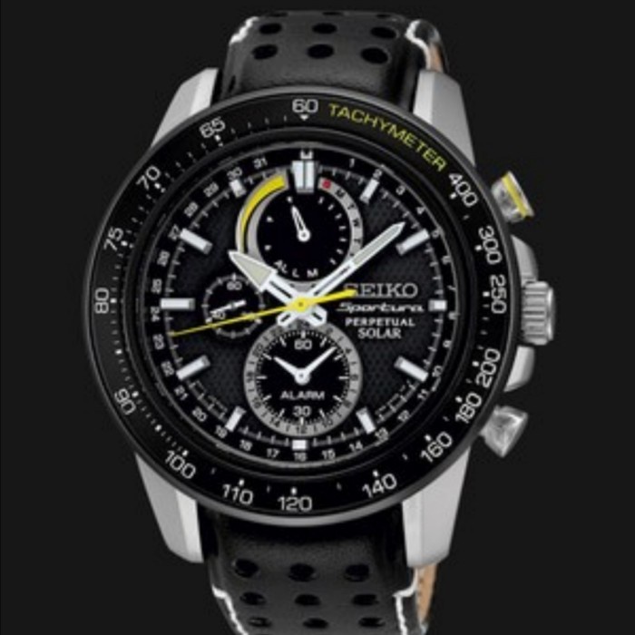 ✅Ori Jam Tangan Pria Seiko Solar Ssc361 P1 Seiko Sportura Ssc361P1 Diskon