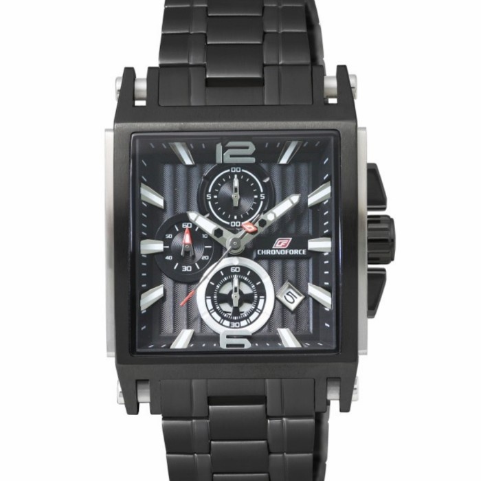 ✅Ori Chronoforce 5312G-3 Chronograph Black Men'S Watch 5312G Bisa Sameday
