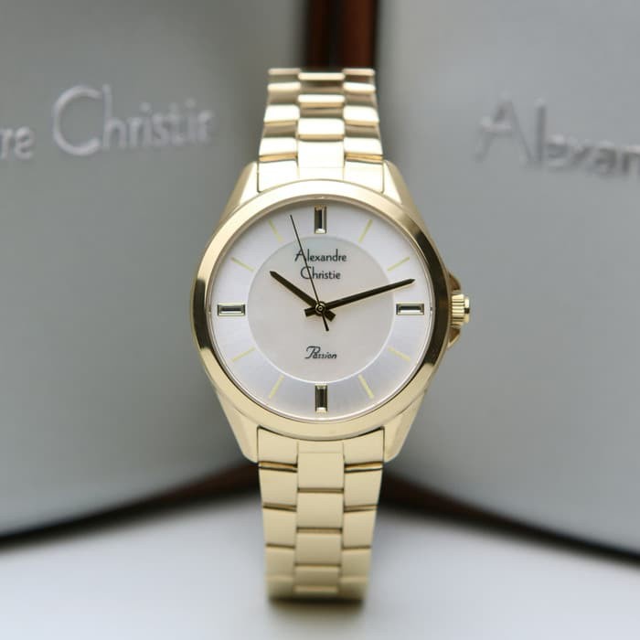 ✅New Ori Alexandre Christie Ac 2816 /Ac 2816Lh Gold Original  Garansi Diskon