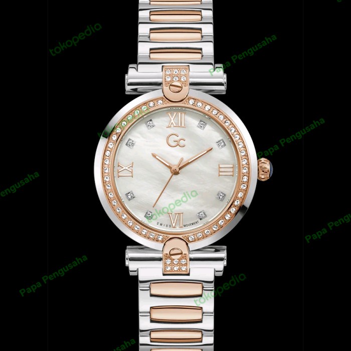 ✅Baru Gc Guess Collection Y96004L1Mf Wanita Swiss Movement Original Garansi Diskon