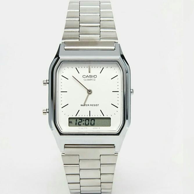 Jam Tangan Casio Aq230A / Aq-230A-7Dm Original & Bergaransi