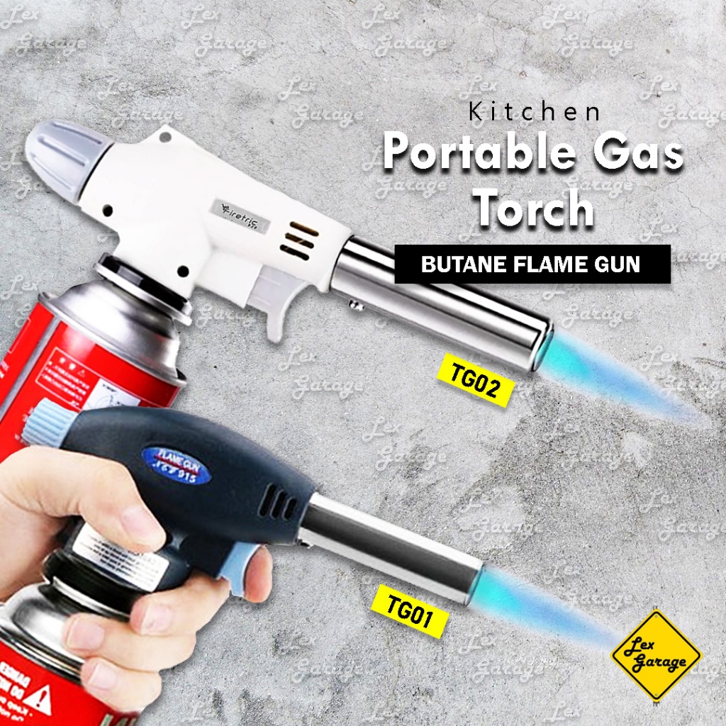 Blow Torch Gas Flame Gun Alat Las Portable Kepala Las Gas Lpg