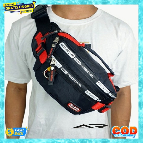 Tass Viral Wesbeg Waishbag Waistbag Simpel Slempang Pria Srempang Taa Baru Slingbag Ts Bahu Wesbag T