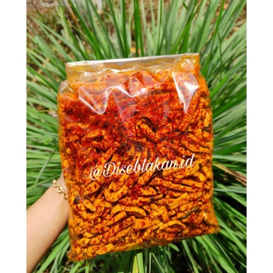 

✨Mall✨ Basreng pedas daun jeruk isi 1kg !!!