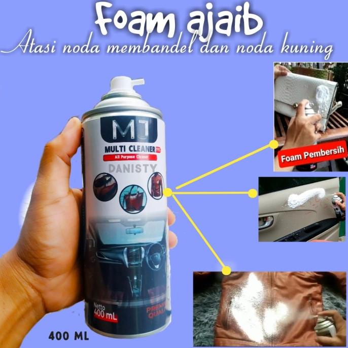 all clear MJ pembersih tas kulit /sofa /interior/sepatu