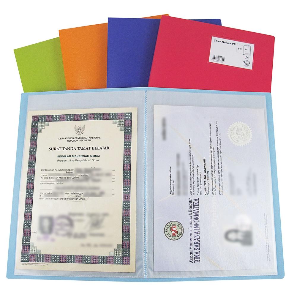 

Terbaru - Dokumen Keeper / Clear Holder / Document Keeper / Display Book EAGLE F4/FC 40 Pocket ,,