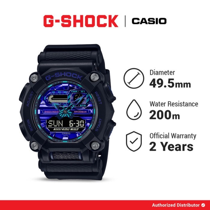 G-Shock Jam Tangan Pria Analog Digital GA-900VB-1ADR Original