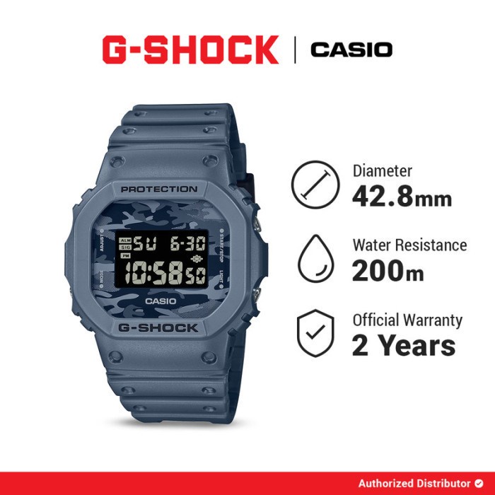 [READY INSTANT] G-Shock Jam Tangan Pria DW-5600CA-2DR Digital Gshock Original