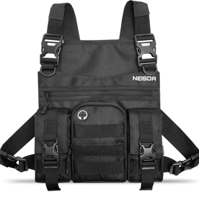 (X51] tas sepeda pelindung dada chest bag tactical rig bag cyclops vol.2 premiumlaangsung.kirim
