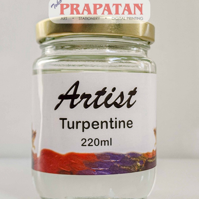 

(E92-㊛) Artist Turpentine 220ml | Medium Cat Minyak✯.!