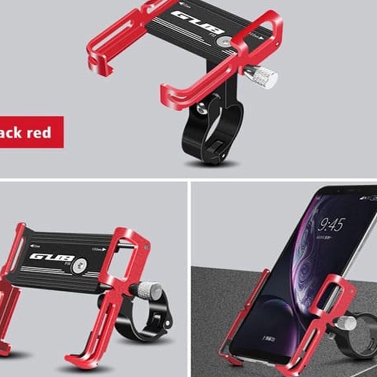 [A80-✓) RGAKSESORIS Holder Hp GUB P10 GUB P30 GUB PRO 2 Bracket Phone Holder Stang Motor◆!
