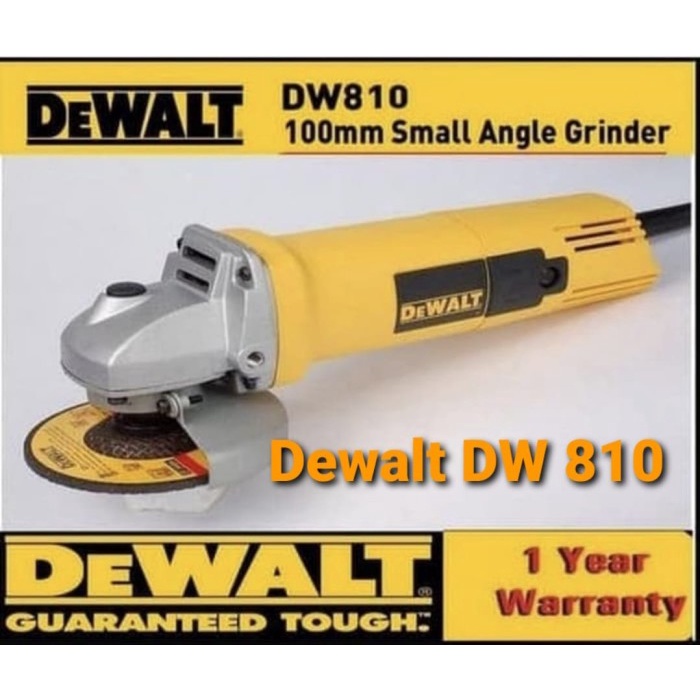 Mesin Gerinda Tangan 4 Inch Dewalt Dw 810