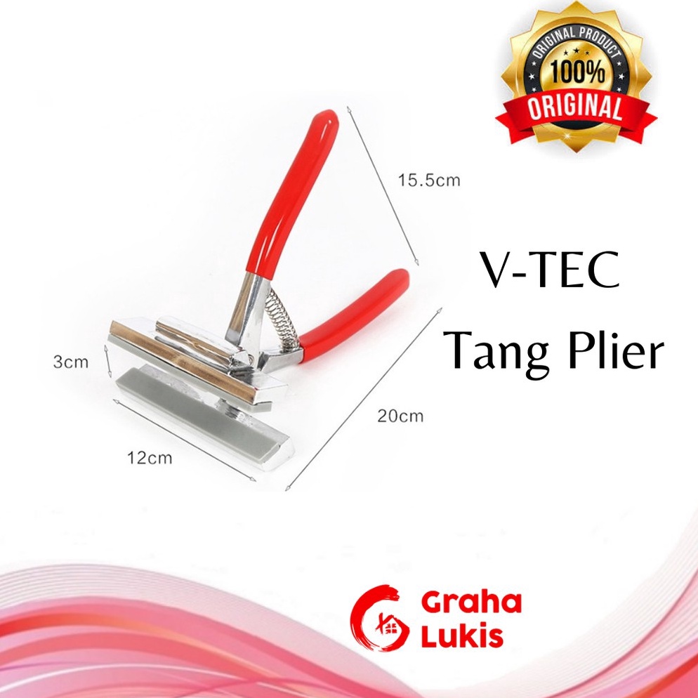 

[ART. F87O] V-Tec Canvas Clamp Pliers 12cm / Tang Kanvas V-tec