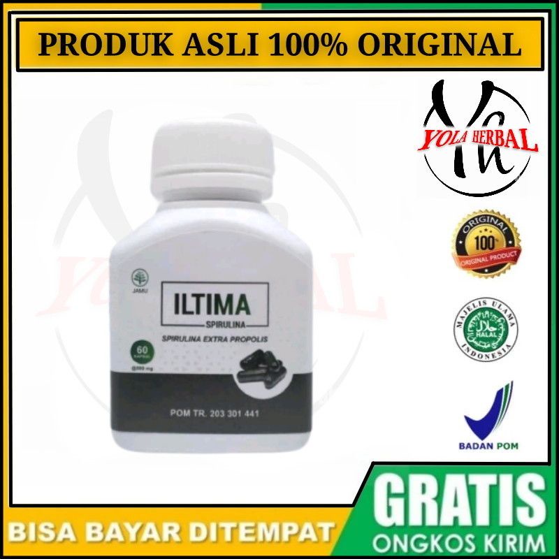 terlaris Iltima Spirulina Extra Propolis Original Obat Herbal Batu Ginjal Ampuh Tanpa Operasi .