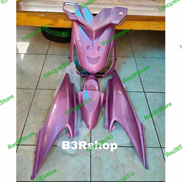 ✨New Ori Body Halus Honda Beat Karbu Full Halus Beat Karbu 2009 Pink Berkualitas