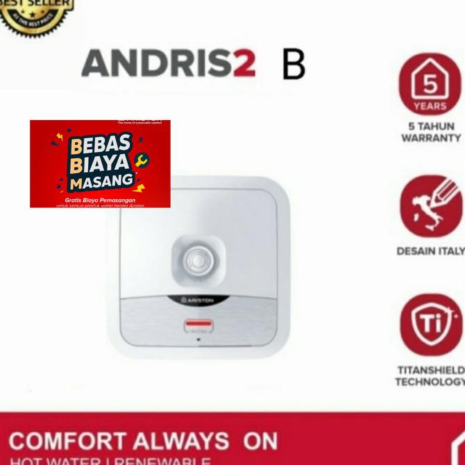 Water Heater Ariston Andris2 10 B ( 10 Liter) Water Heater