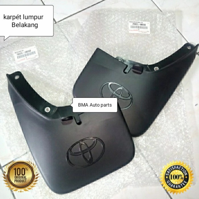 karpet lumpur mudguard belakang kijang kapsul Original toyota genuine populer