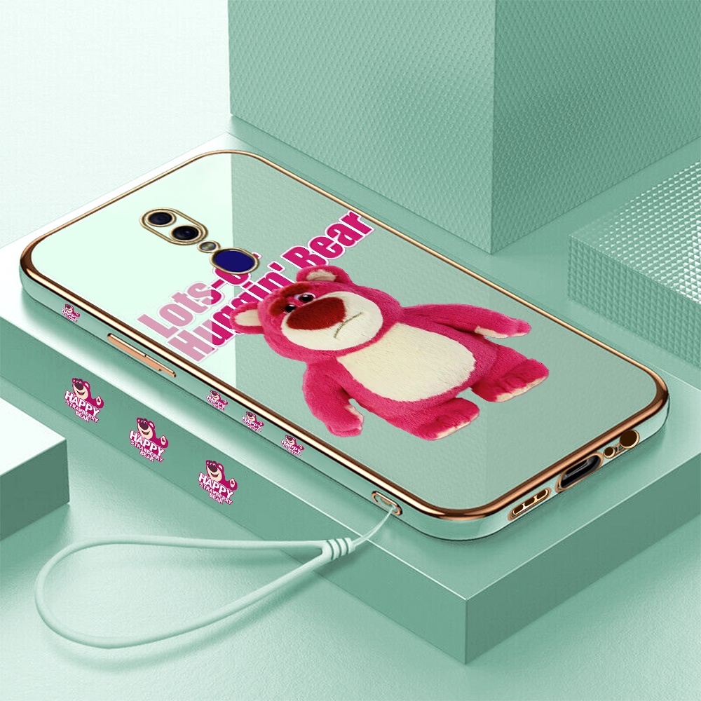 [Pengiriman lokal] OPPO F1S F5 PLUS F7 Youth F11 Pro F9 K3 Casing Ponsel Pola Sedih Lotso  Lunak Pel