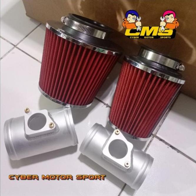 Open Filter Mobil Toyota Plus Adaptor Pipa Maf Sensor. Filter Udara