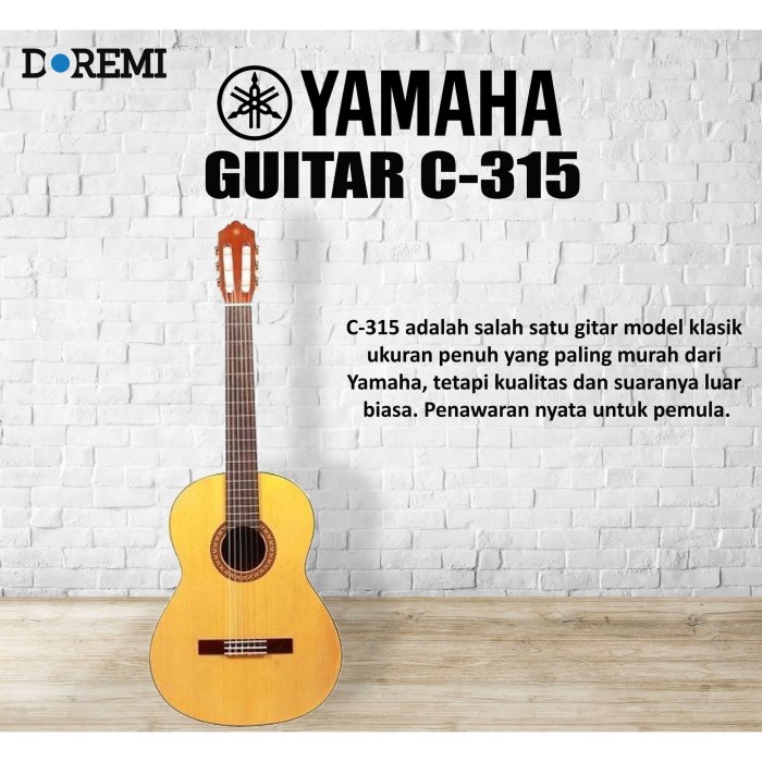 Gitar Klasik Yamaha C 315 / C315 / C-315 Original