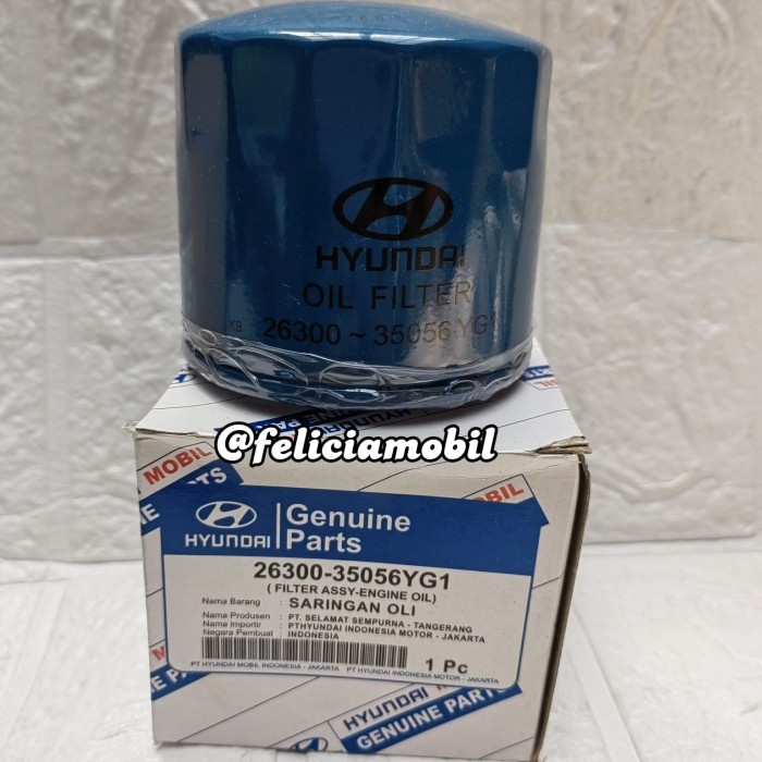 Oli Filter Filter Oli Hyundai Accent Trajet Elantra 26300-35056YG1 ready
