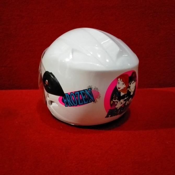 helm anak sni karakter frozen