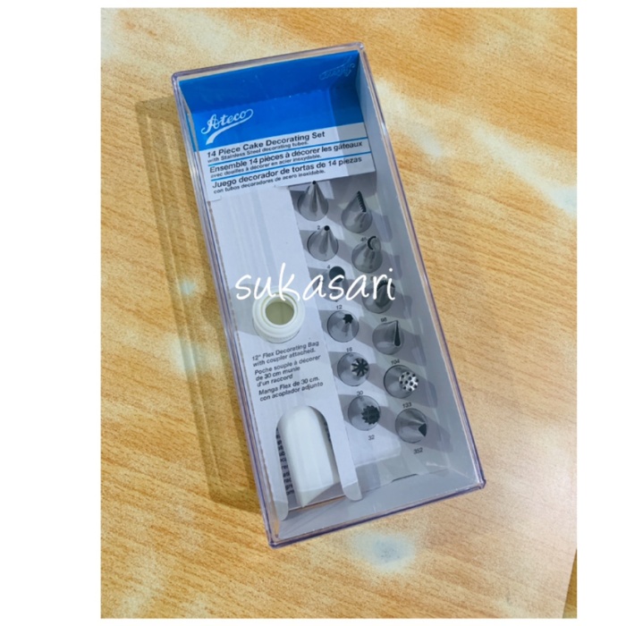 

✅Termurah Ateco 14 Pc Cake Decorating Set Terbatas