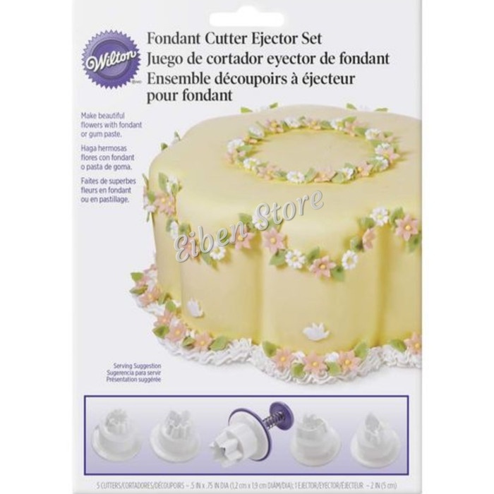 

✅Termurah Wilton Fondant Cutter Ejector Set Bisa Sameday