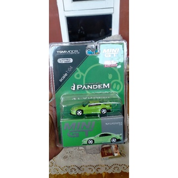 Mini GT Nissan Silvia Pandem Rocket Bunny Green