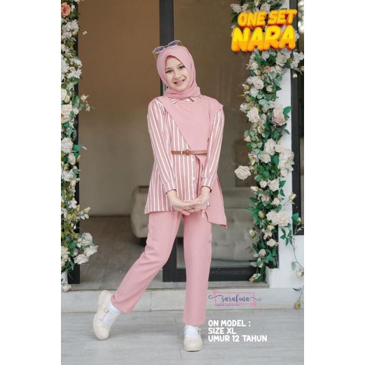 SETELAN ANAK PEREMPUAN SET NARA SARAFINA