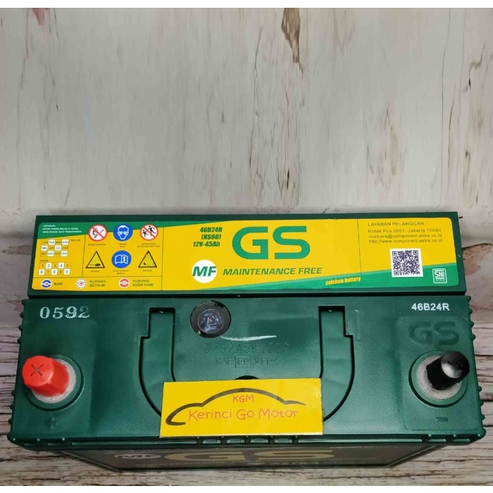 AKI GS ASTRA MF NS60 ACCU AKI GS MF KERING L300 BENSIN T120SS ESPASS BEST DEAL