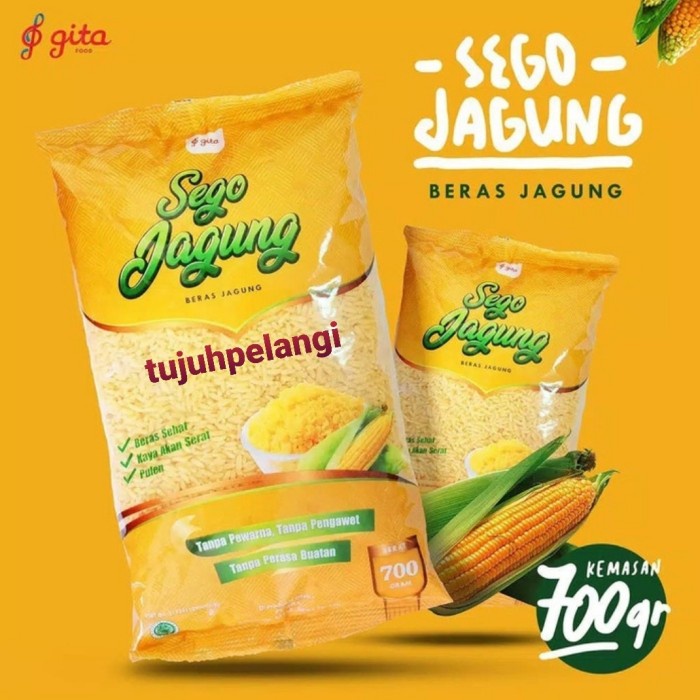 

Sego Jagung Beras Jagung Nasi Jagung 700 gram