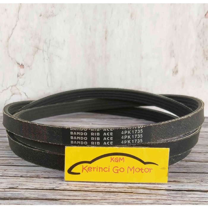 BANDO VAN BELT 4PK 1735 RIB BELT TALI KIPAS 4PK-1735 FAN BELT ALUR BEST DEAL