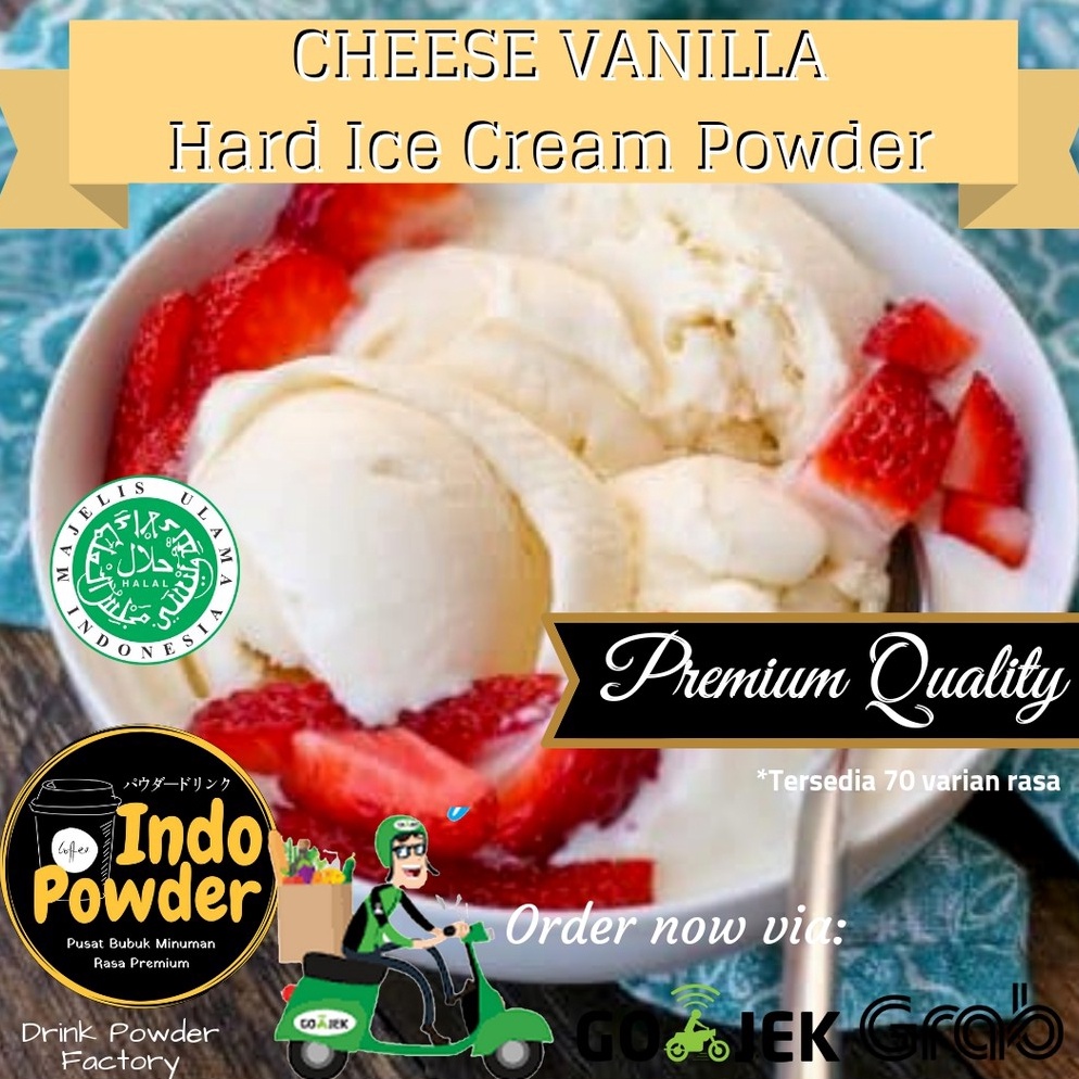 

MMPX9369 Bubuk ICE CREAM rasa Cheese Vanilla 1Kg - Bubuk es Krim rasa Cheese Vanilla 1Kg