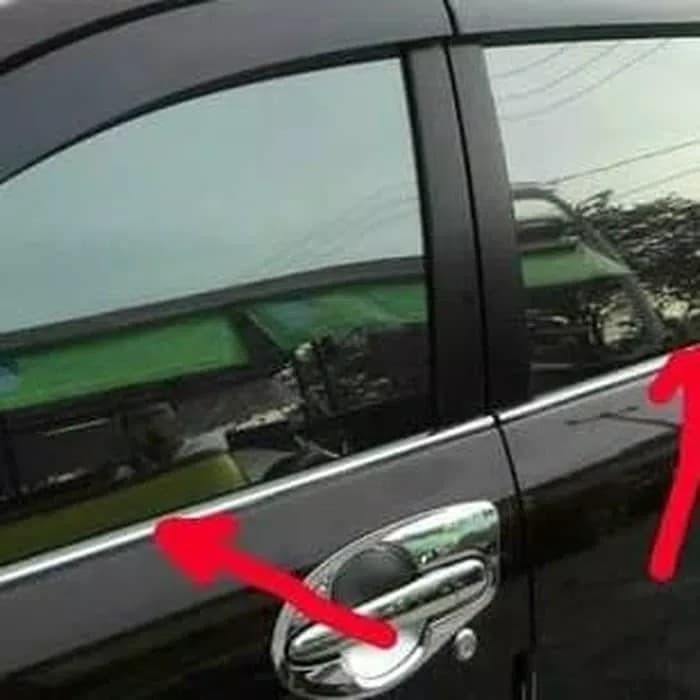 Lis Kaca Mobil Calya/Window Liner Mobil Calya terpercaya