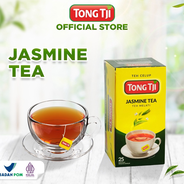 

YYBQ5341 Tong Tji Jasmine Tea dgn Amplop 25s, Teh Celup per Pack