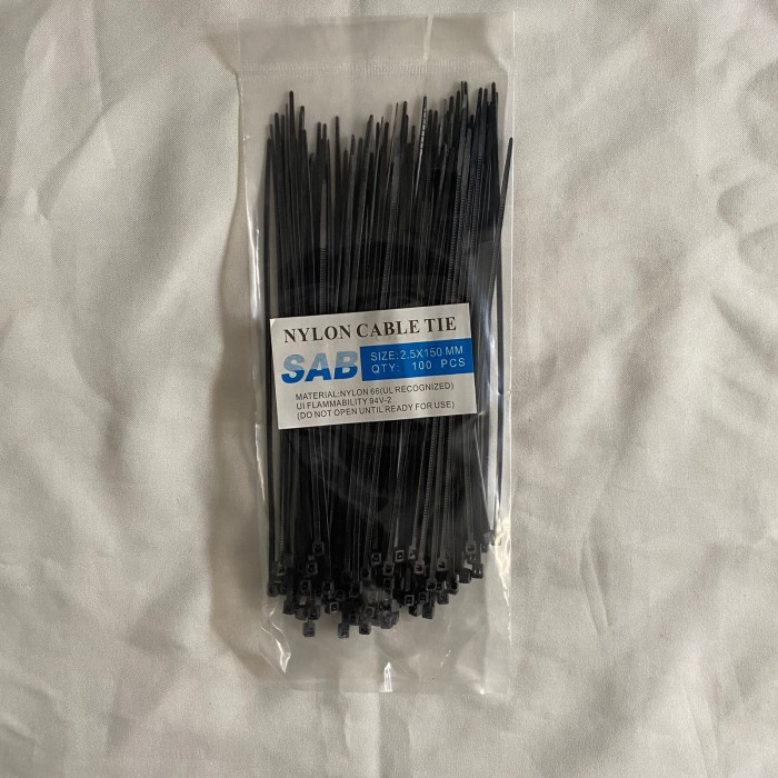 

Cable Ties 150 mm / Kabel Ties / Pengikat Kabel / Cable Tis 15cm