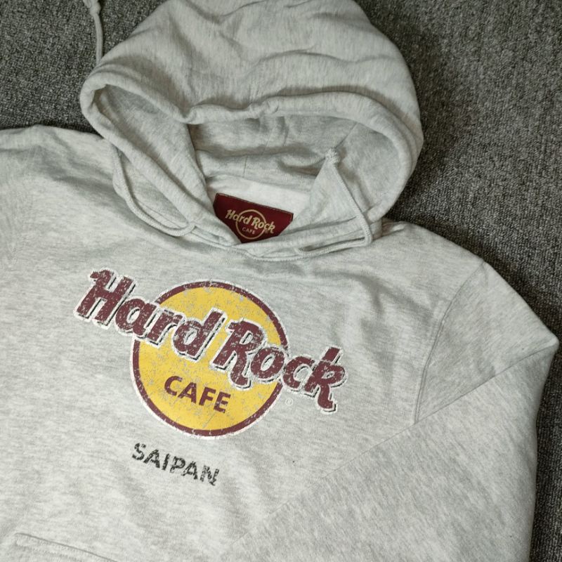 [Preloved] Hoodie HardRock Cafe Grey