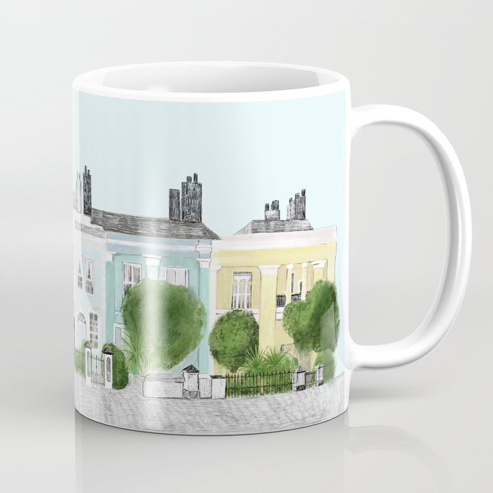 Mug Kopi Dublin pantai Sandymount