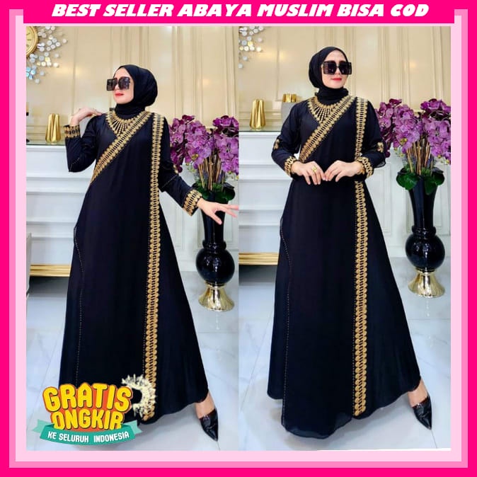 Panjang Abaya Hitam Turkey Gamis Dress Arab Premium Gamess Wanitaa Abaya Turkey Premium Ori Gamis Sy