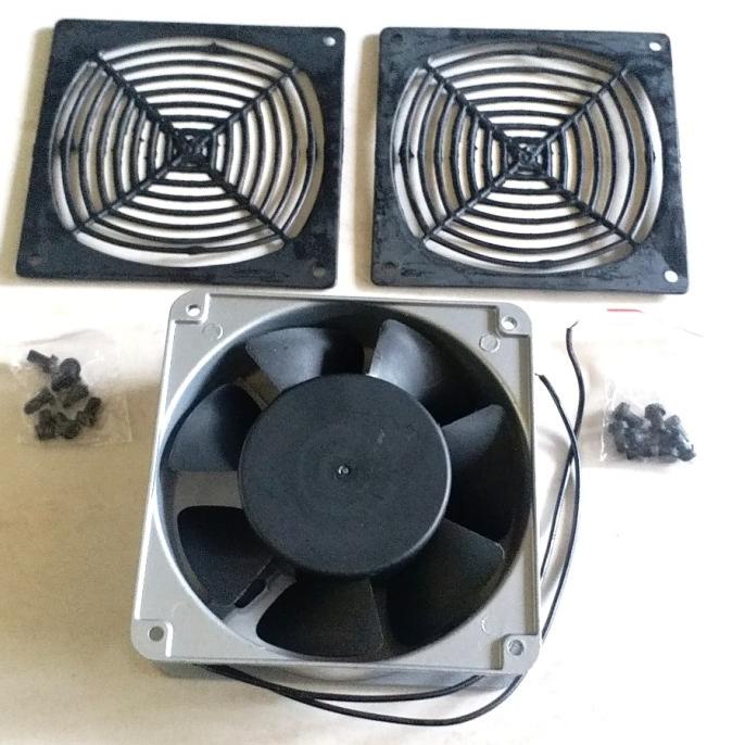 Fan 12cm 220V AC / kipas 12 CM 220 Volt AC / axial fan 12cm 220volt muri33l Juara