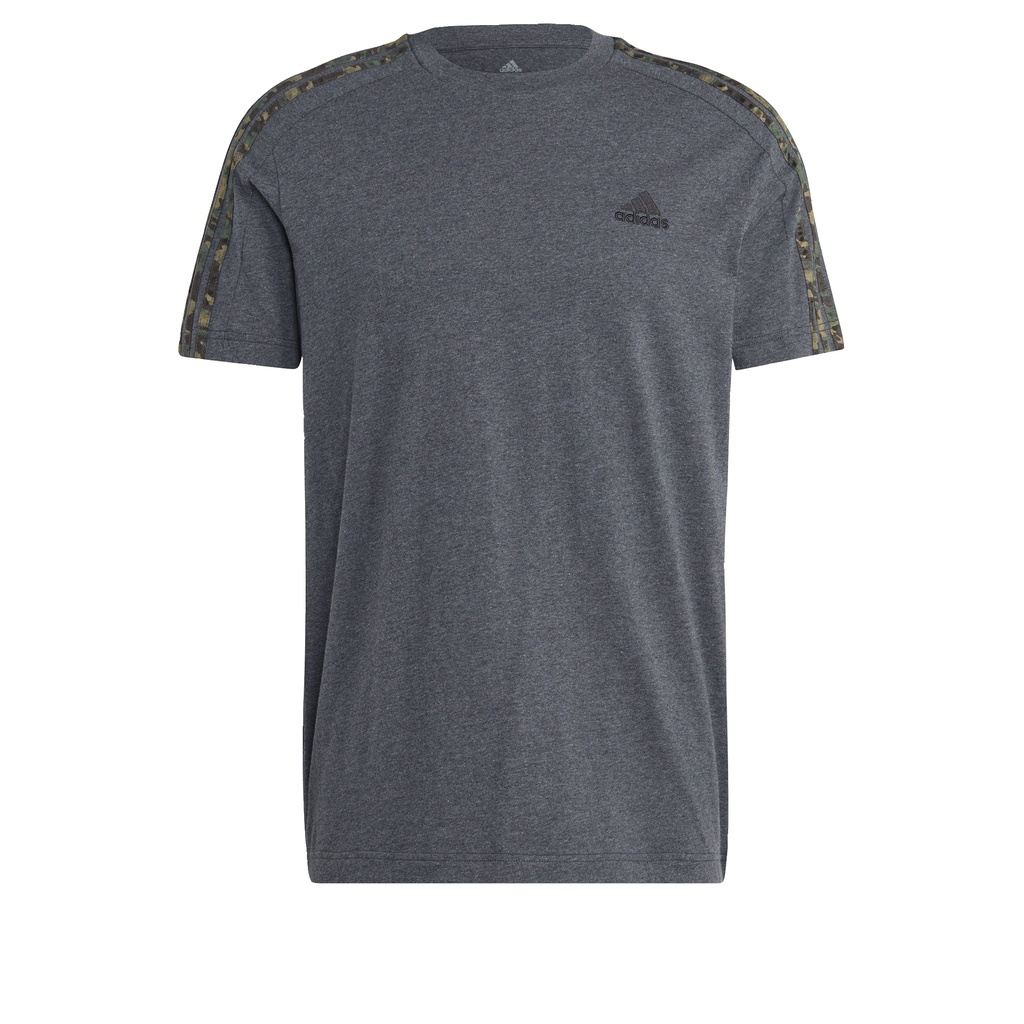 adidas T-Shirt Single Jersey Essentials 3-Stripes Pria IC9344