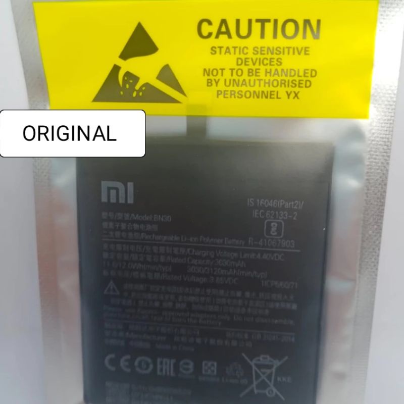 baterai  Redmi 6 , Redmi 6A   BN37 , baterai batere baterry bn37 , Redmi 6 / Redmi 6A