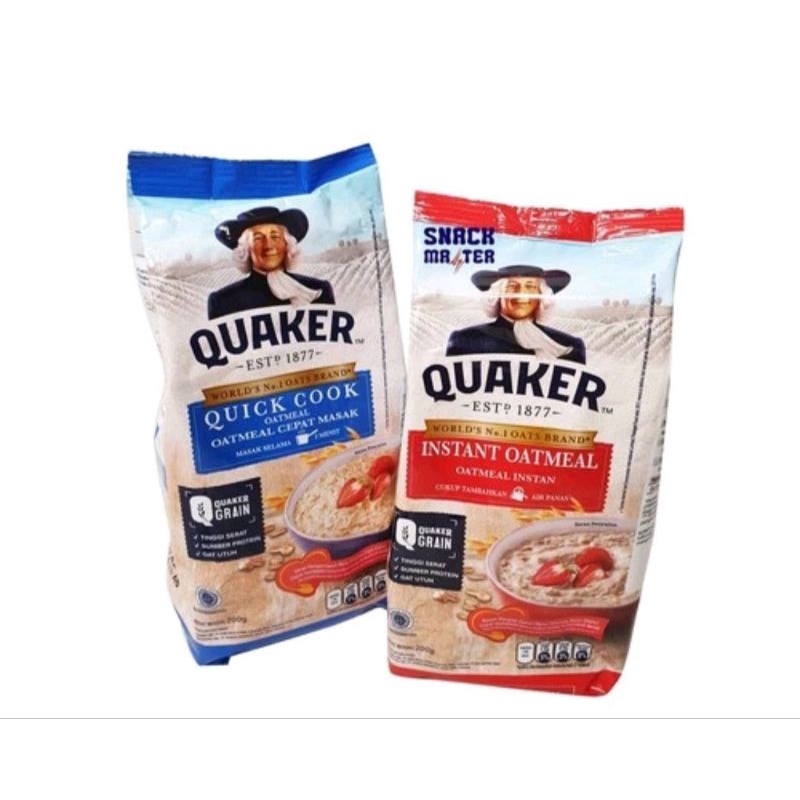 

Quaker Instant & Cooking 200g/800g